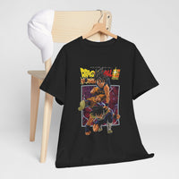 Load image into Gallery viewer, Dragon Battle Graphic Tee — Retro Anime Fighter Design