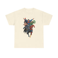 Load image into Gallery viewer, Superhero Team Graphic T-Shirt