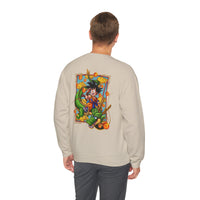 Load image into Gallery viewer, Crewneck Sweatshirt — Dragon Boy Adventure Graphic