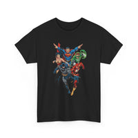 Load image into Gallery viewer, Superhero Team Graphic T-Shirt