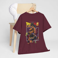 Load image into Gallery viewer, Dragon Battle Graphic Tee — Retro Anime Fighter Design