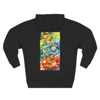 Load image into Gallery viewer, Pocket Monsters Starter Trio Fleece Hoodie