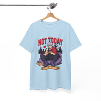 Load image into Gallery viewer, Not Today "Level Up Later" Tee - Lazy Gaming Anime Hero Relaxed Shirt