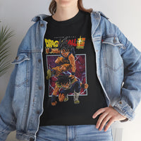 Load image into Gallery viewer, Dragon Battle Graphic Tee — Retro Anime Fighter Design