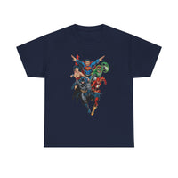 Load image into Gallery viewer, Superhero Team Graphic T-Shirt
