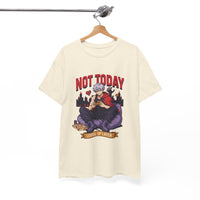 Load image into Gallery viewer, Not Today "Level Up Later" Tee - Lazy Gaming Anime Hero Relaxed Shirt
