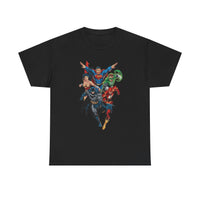 Load image into Gallery viewer, Superhero Team Graphic T-Shirt
