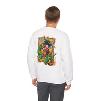 Load image into Gallery viewer, Crewneck Sweatshirt — Dragon Boy Adventure Graphic