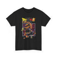 Load image into Gallery viewer, Dragon Battle Graphic Tee — Retro Anime Fighter Design