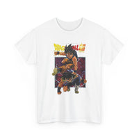 Load image into Gallery viewer, Dragon Battle Graphic Tee — Retro Anime Fighter Design