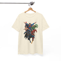 Load image into Gallery viewer, Superhero Team Graphic T-Shirt