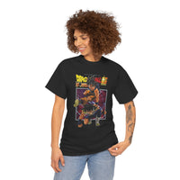 Load image into Gallery viewer, Dragon Battle Graphic Tee — Retro Anime Fighter Design