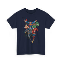 Load image into Gallery viewer, Superhero Team Graphic T-Shirt