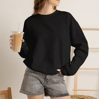Load image into Gallery viewer, Crewneck Sweatshirt — Dragon Boy Adventure Graphic