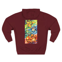 Load image into Gallery viewer, Pocket Monsters Starter Trio Fleece Hoodie