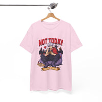 Load image into Gallery viewer, Not Today "Level Up Later" Tee - Lazy Gaming Anime Hero Relaxed Shirt