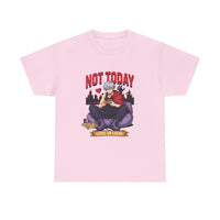 Load image into Gallery viewer, Not Today "Level Up Later" Tee - Lazy Gaming Anime Hero Relaxed Shirt