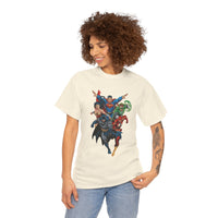 Load image into Gallery viewer, Superhero Team Graphic T-Shirt
