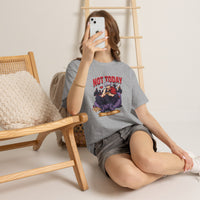 Load image into Gallery viewer, Not Today "Level Up Later" Tee - Lazy Gaming Anime Hero Relaxed Shirt